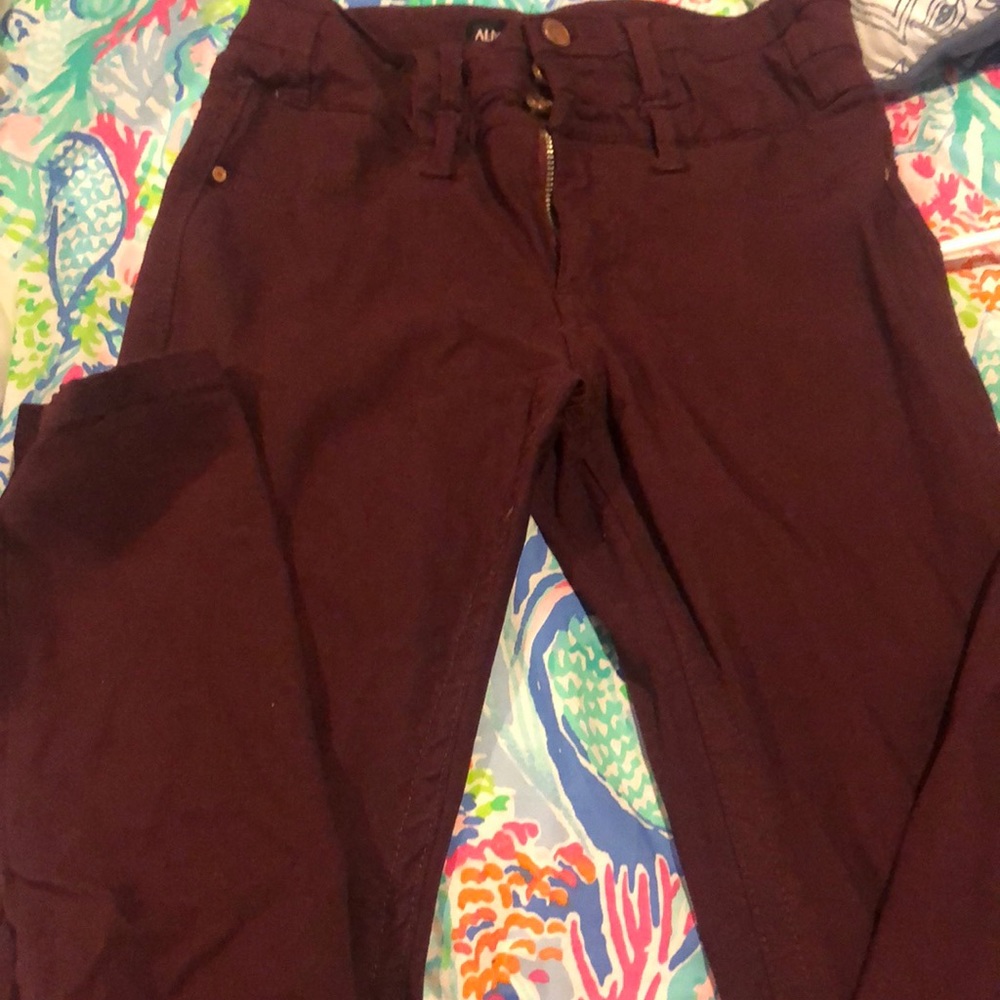 Almost famous cranberry skinny jeans Brand new